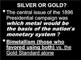 silver or gold